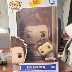 Funko Pop! Seinfeld The Kramer Figure - Brown and Black